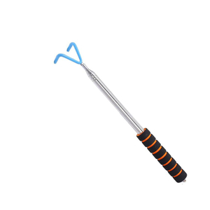 Poteau télescopique professionnel de Retriever de golf de disque d'acier inoxydable