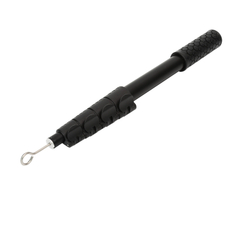 Poteau télescopique en aluminium avec plusieurs verrous rabattables